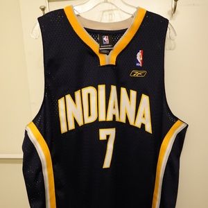 Jermaine O'Neal Pacers Authentic Reebok Jersey